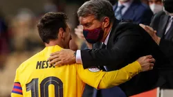 Laporta asegura que extraña a Messi en lo personal más que en lo profesional