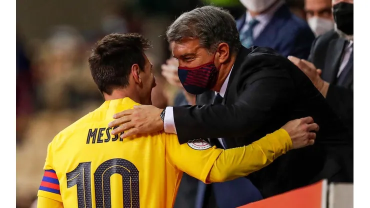 Laporta asegura que extraña a Messi en lo personal más que en lo profesional