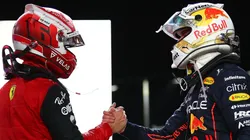 Video: así lucharon Verstappen y Leclerc por el primer lugar