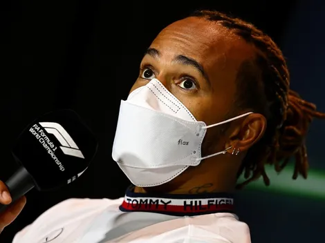 Lewis Hamilton no ocultó su enojo y le apuntó al nuevo monoplaza
