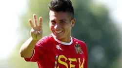 Benjamín Galdames en la Unión Española.