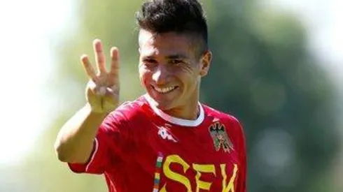 Benjamín Galdames en la Unión Española.