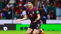 Raúl Jiménez no pudo anotar en el partido contra Estados Unidos.