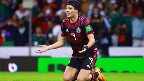 Raúl Jiménez no pudo anotar en el partido contra Estados Unidos.