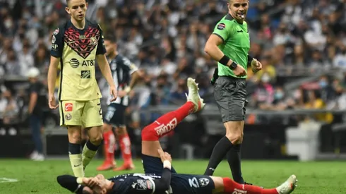 Rogelio Funes Mori en la final de la Concachampions 2021 ante América.