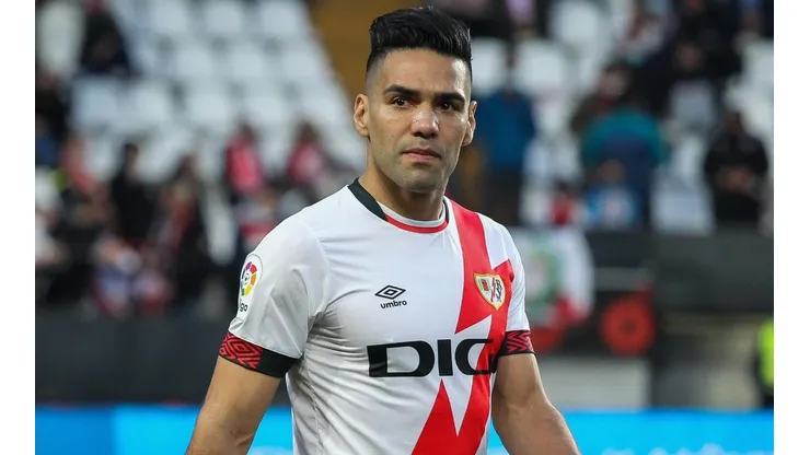 Maqueda ha coincido con Falcao en el Rayo Vallecano