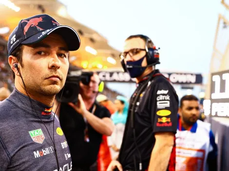 Los insultos de Checo Pérez: El video que muestra el enojo del mexicano tras su abandono en Bahrein