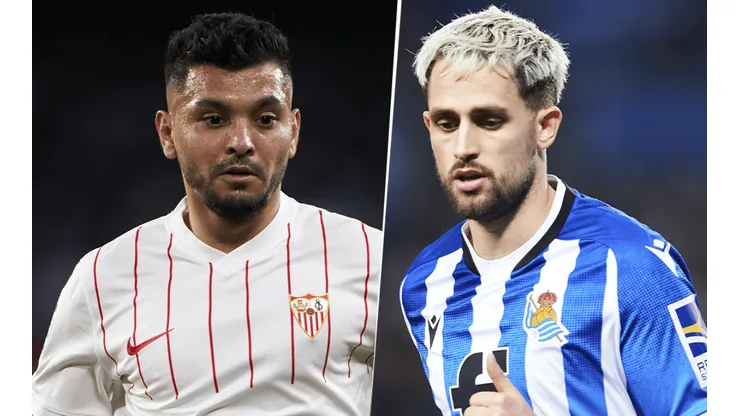 Sevilla vs. Real Sociedad por La Liga (Fotos: Getty).