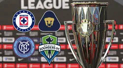 Así se jugarán las semifinales de la Concacaf Champions League.