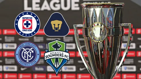 Así se jugarán las semifinales de la Concacaf Champions League.