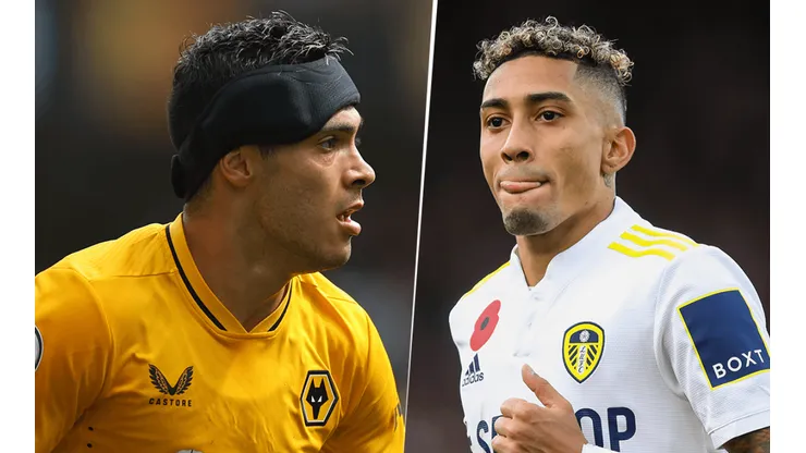 Wolves vs. Leeds por la Premier League (Fotos: Getty).