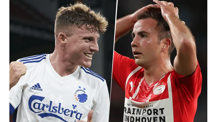 Copenhague vs. PSV por la Conference League (Fotos: Getty).