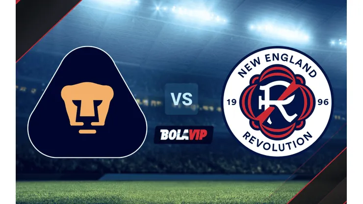 Pumas UNAM vs. New England Revolution por la Concachampions.