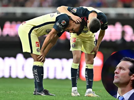 Así recordó a Solari la afición del América tras el triste empate ante Chivas