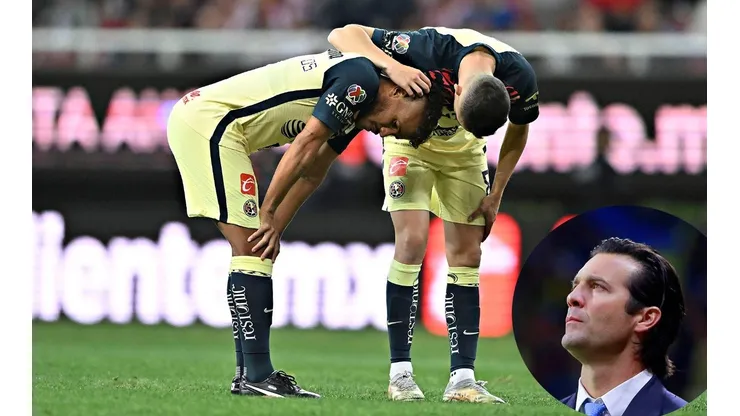Así recordó a Solari la afición del América tras el triste empate ante Chivas