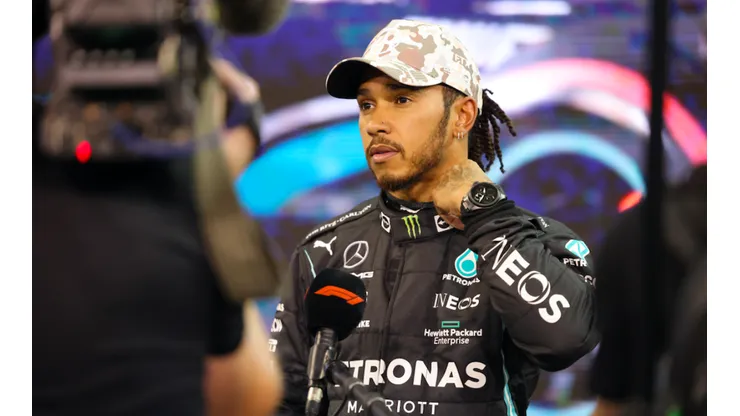Lewis Hamilton en la temporada 2021 de la Fórmula 1.