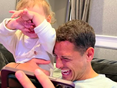 El emotivo mensaje de Chicharito Hernández para sus hijos