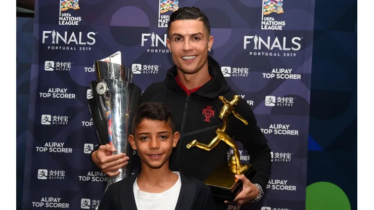 ¿Llegará Cristiano Jr. a ser como su padre?
