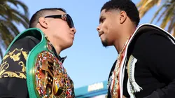 Oscar Valdez vs Shakur Stevenson: Candente cara a cara previo a la pelea