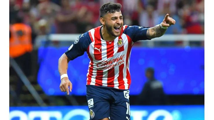 Alexis Vega lleva 17 goles con Chivas en la Liga MX.