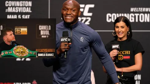 Kamaru Usman explicó por qué el boxeo no puede perderse una pelea entre él y Canelo Álvarez