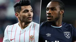 Sevilla vs. West Ham por la Europa League (Fotos: Getty).