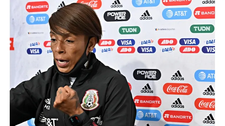 Maribel Domínguez, directora técnica de la selección mexicana femenil sub 20.