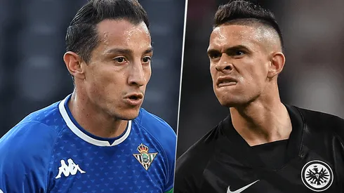 Betis vs. Frankfurt por la Europa League (Fotos: Getty).