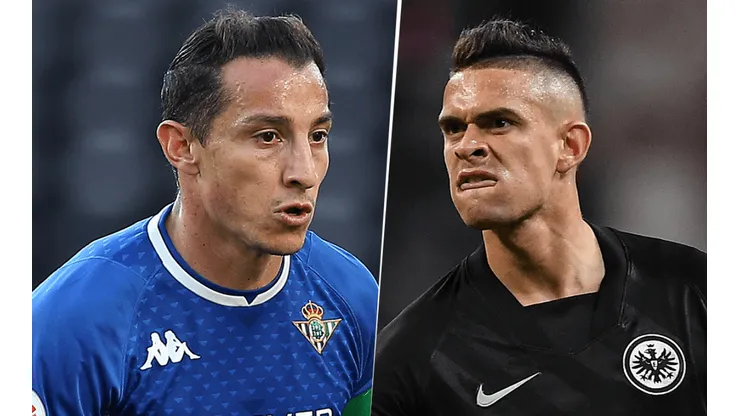 Betis vs. Frankfurt por la Europa League (Fotos: Getty).