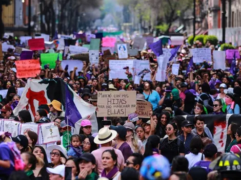 Marcha 8M del Día Internacional de la Mujer 2022