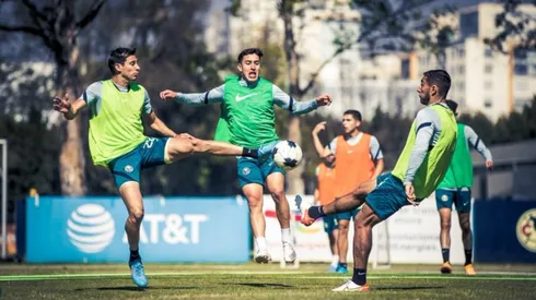 Última práctica de las Águilas antes de viajar a Monterrey.