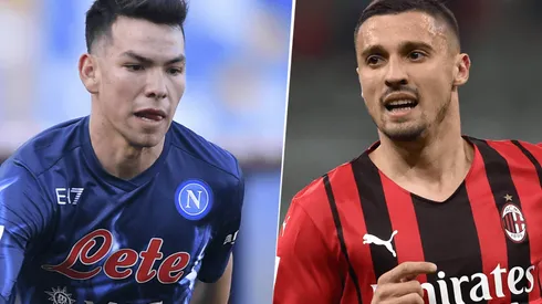 Napoli vs. Milan por la Serie A de Italia (Fotos: Getty Images)