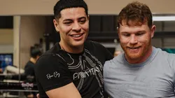 El vocalista de Grupo Firme podría cantar el himno mexicano en la siguiente pelea de Álvarez