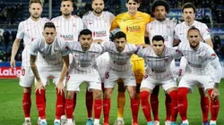 Jesús el Tecatito Corona en el equipo titular del Sevilla.