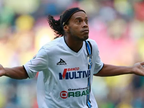Americanista rogó a Ronaldinho para que le regalara su jersey