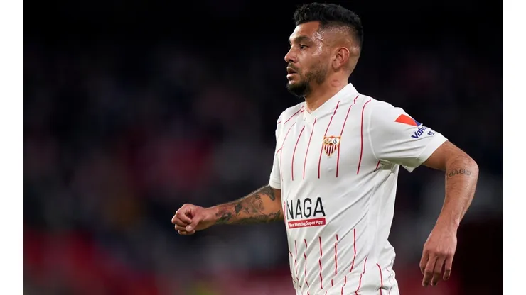 Jesús Tecatito Corona está en su primera temporada con el Sevilla