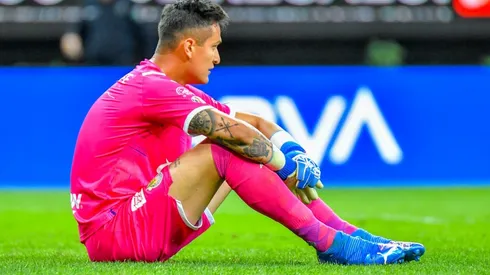 Gudiño se llevó el cartón amarillo en este duelo ante La Franja