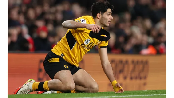 Raúl Jiménez no marcó y Wolverhampton cayó ante Arsenal