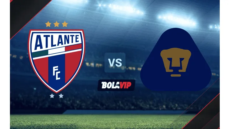 Atlante vs. Pumas Tabasco por la Liga de Expansión MX.