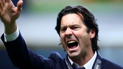 Santiago Solari, en la cuerda floja.