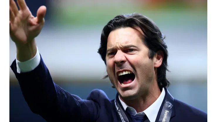 Santiago Solari, en la cuerda floja.