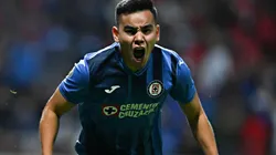 Charly Rodríguez, una de las figuras de Cruz Azul ante Toluca.