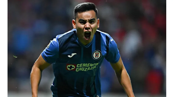 Charly Rodríguez, una de las figuras de Cruz Azul ante Toluca.