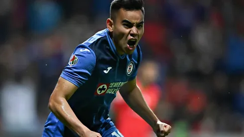 Charly Rodríguez en la victoria sobre Toluca