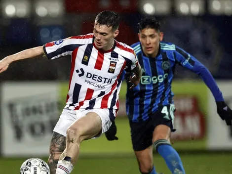 Con el clima en contra, Edson Álvarez y Ajax vencen al Willem II