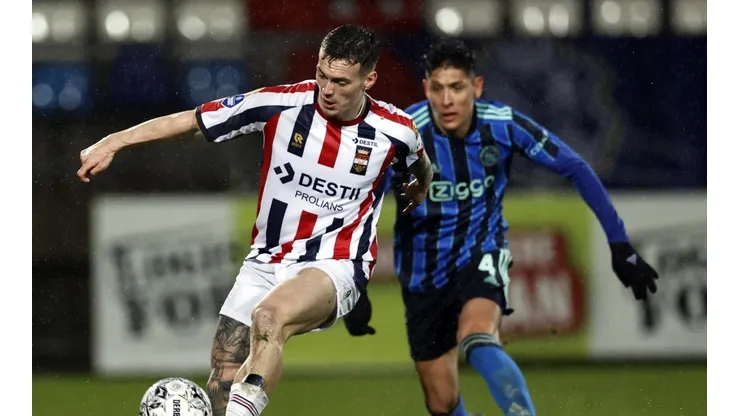 Edson disputó 64 minutos en este duelo ante el Willem II