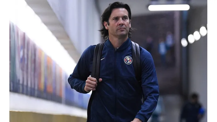 Santiago Solari buscará su primer triunfo en el estadio Azteca en el Clausura 2022.