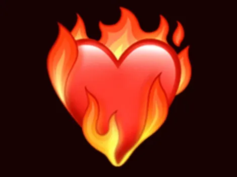 Significado del emoji del corazón en llamas de WhatsApp