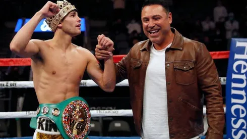 De la Hoya le dio su apoyo a Ryan Garcia.