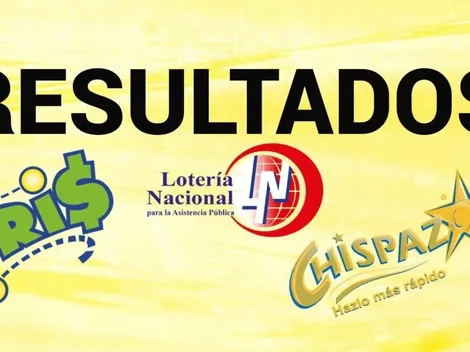 Resultados del Tris y Chispazo | Números que cayeron en el Sorteo 28302 y 8918 de Lotenal